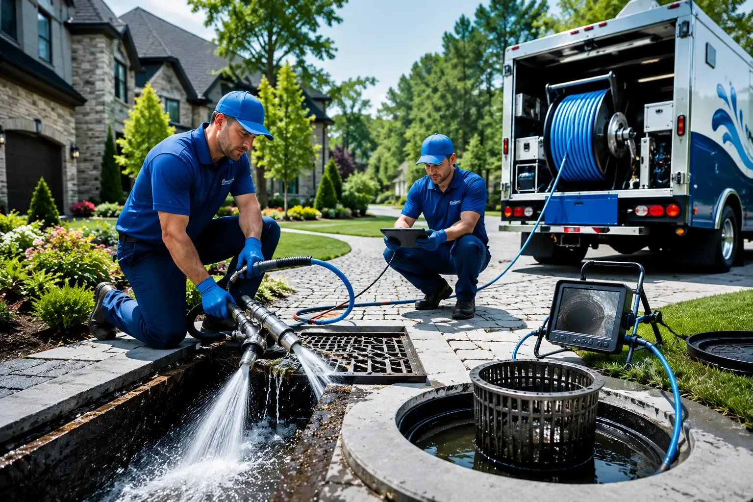 Local outdoor drain cleaning professionals in Apple Springs, TX